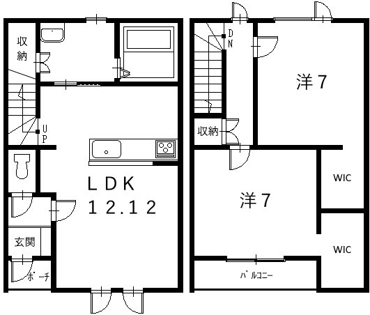 M-CUBE Ⅲ 間取り