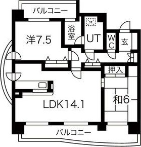 ハウス円山公園 間取り