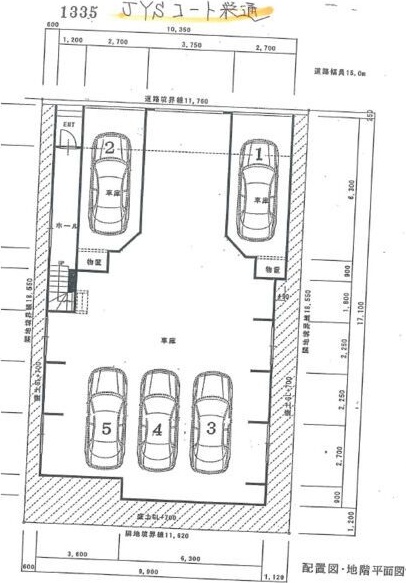 JYSコート栄通 駐車場