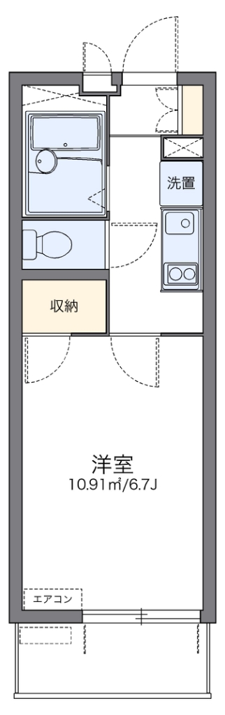 レオパレス桜 間取り