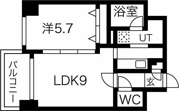ブラントゥール伏見 間取り