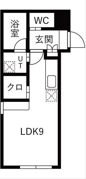 キングハウス学園前 間取り