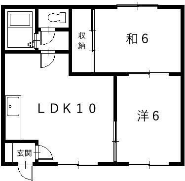 アカシヤハイツ 間取り