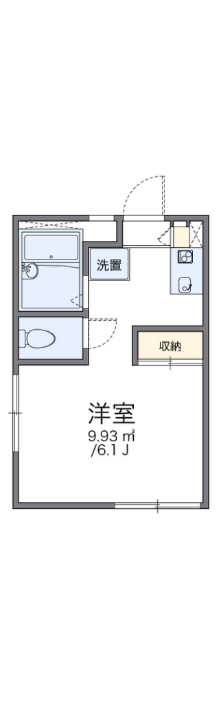 レオパレスＹＯＳＨＩＫＯ 間取り