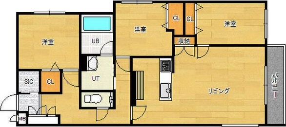 グレン山鼻 間取り