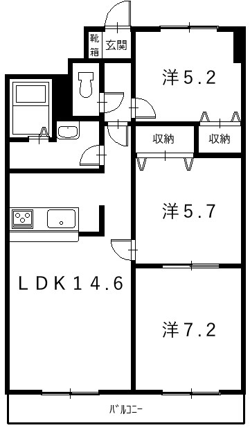 アーベイン重陽 間取り