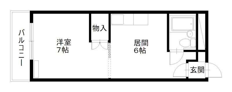 クローバーズMSRoad1 間取り
