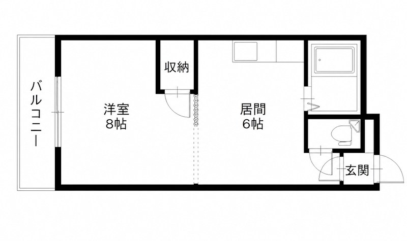 クローバーズMSRoad1 間取り