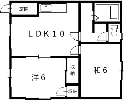 コーポサンシャイン 間取り
