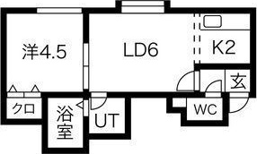 ヴィオレッテⅡ 間取り