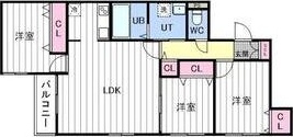 Wistaria福住 間取り
