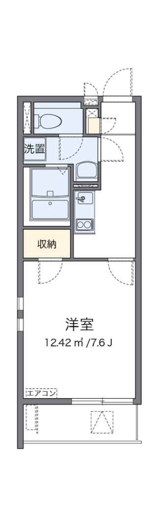 クレイノミオラコート 間取り