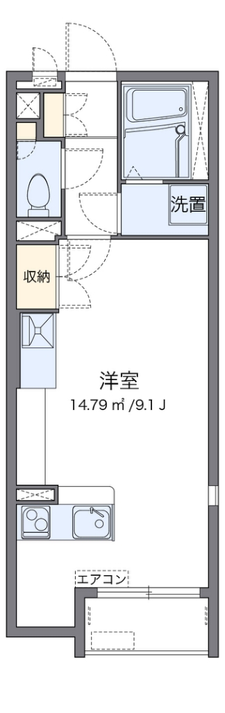ミランダボヌール　Ｎ 間取り