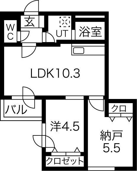 パーチェ豊平 間取り