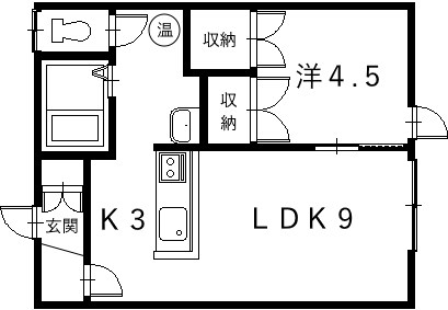 ベイフラット 間取り