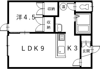 ベイフラット 間取り