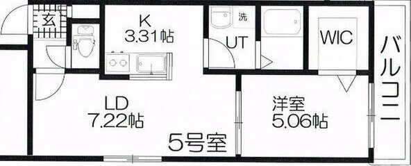 Cheval北10条 間取り