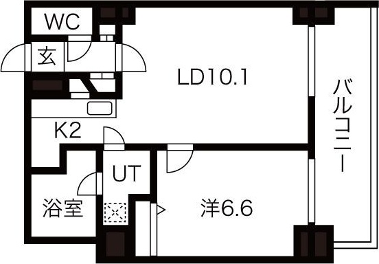 グランドタワー札幌 間取り