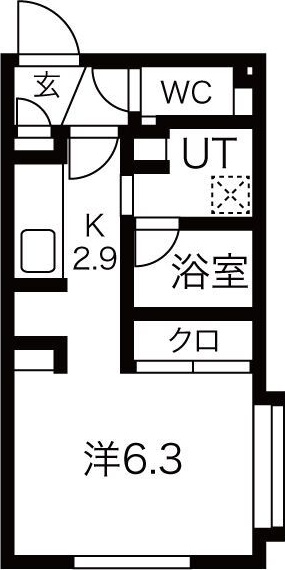 NsK　BLD　2nd 間取り