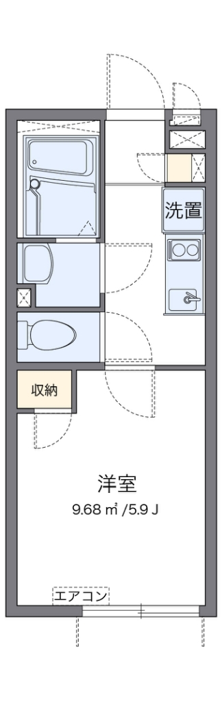 レオネクストアンジェ 間取り