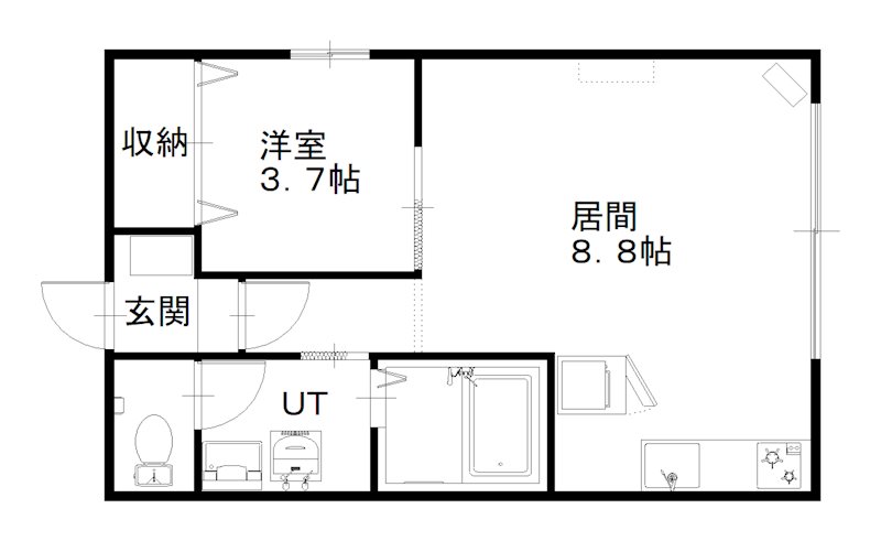 1218ハウス 間取り