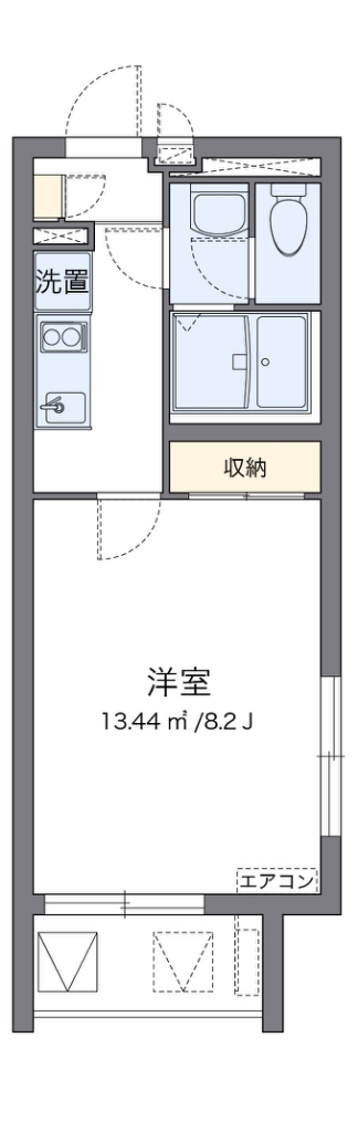 クレイノタウンコート 間取り