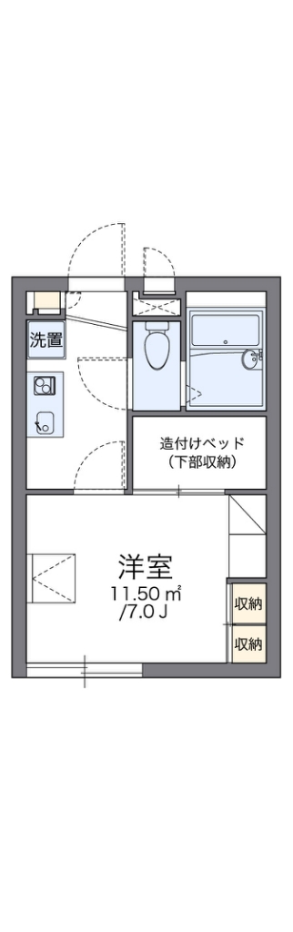 レオパレスグランシャリオ 間取り