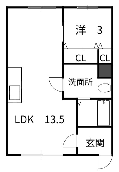 東栄ハイツ 間取り