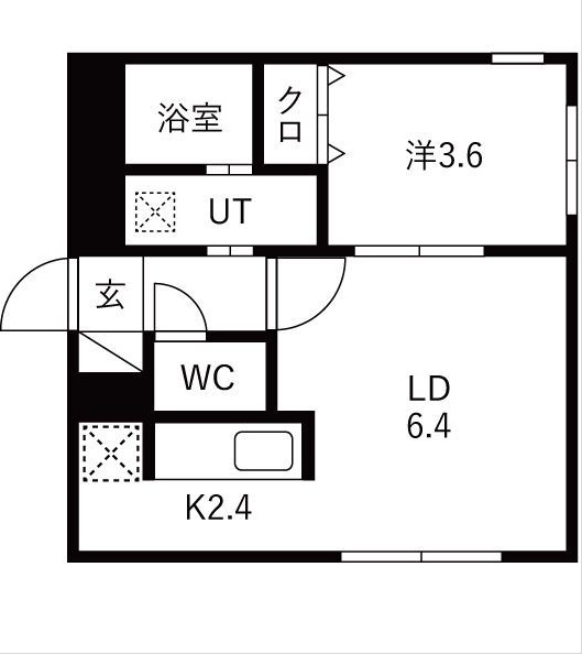 グランパーク札幌北 間取り
