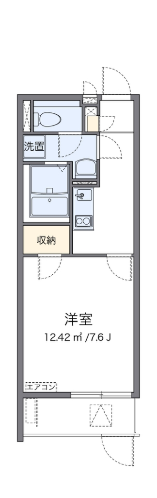 クレイノミオラコート 間取り