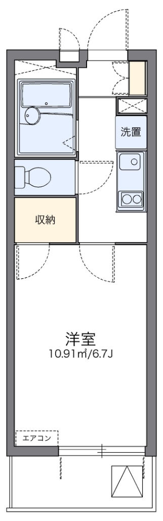 レオパレスアヴァンティ 間取り