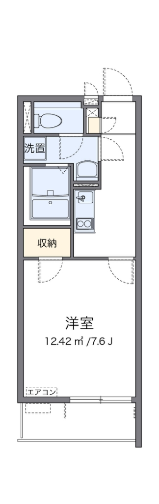 クレイノミオラコート 間取り