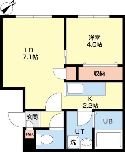 アステールN12 間取り