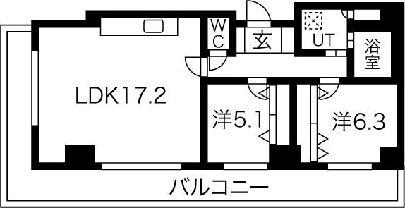 コンドー円山KIRARI 間取り