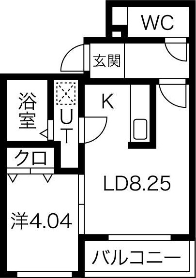 Enchantee医大前 間取り