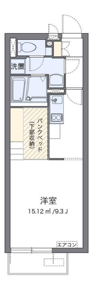 ミランダ深大寺 間取り