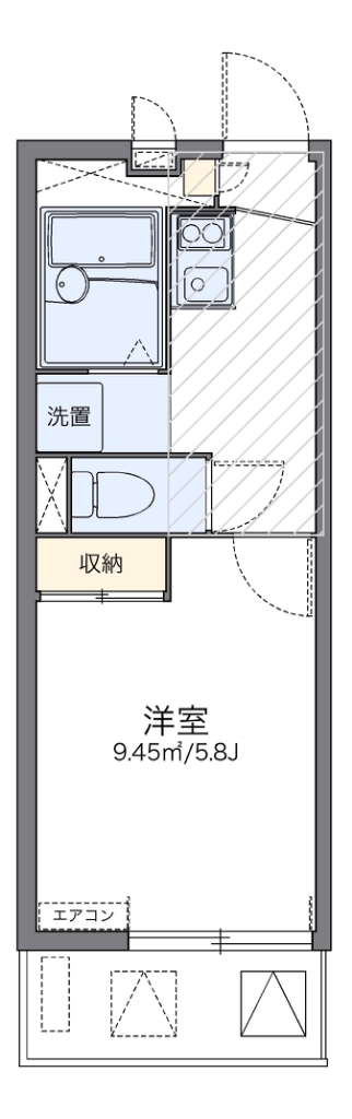レオパレスアルメリア 間取り