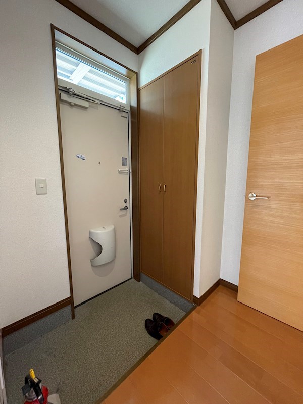 サペリ 玄関