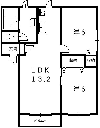 プリオール桜町 間取り