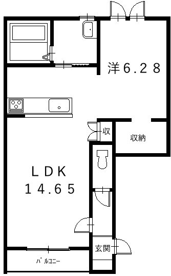 reve(レーヴ) 間取り