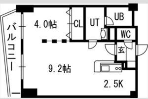 グランカーサ永山公園通　west 間取り