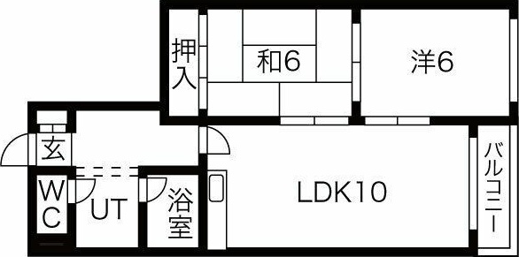 ブルーパレス2・4 間取り