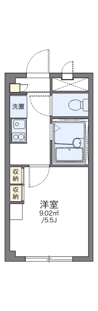 レオパレスアサマ 間取り