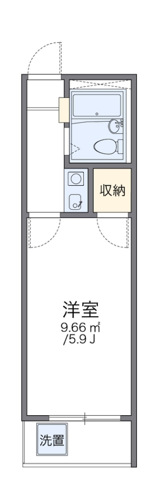 レオパレス金沢文庫第８ 間取り