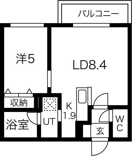 グラシアス円山 間取り