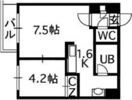 カサブランカ参番館 間取り