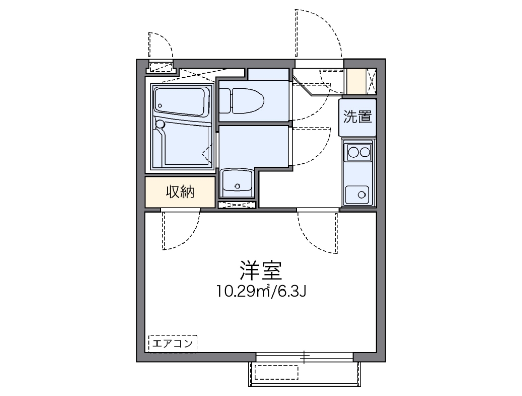 レオネクストあさひ 間取り