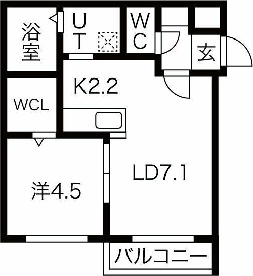 エヴァ琴似 間取り