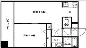 グランカーサ南13条 間取り