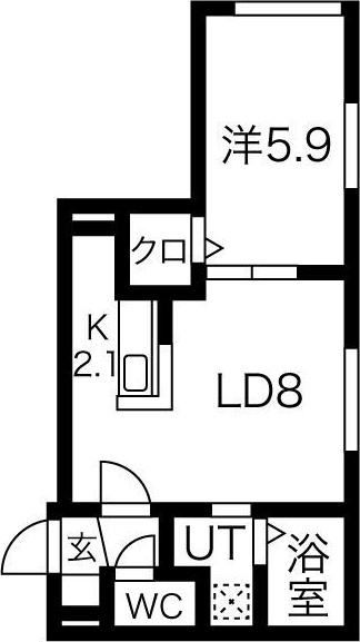 セレナーデ北円山 間取り